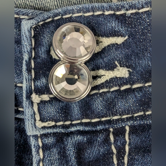 Vigoss The New York Bootcut Size 9/10 Distressed In Super Condition - Picture 11 of 14